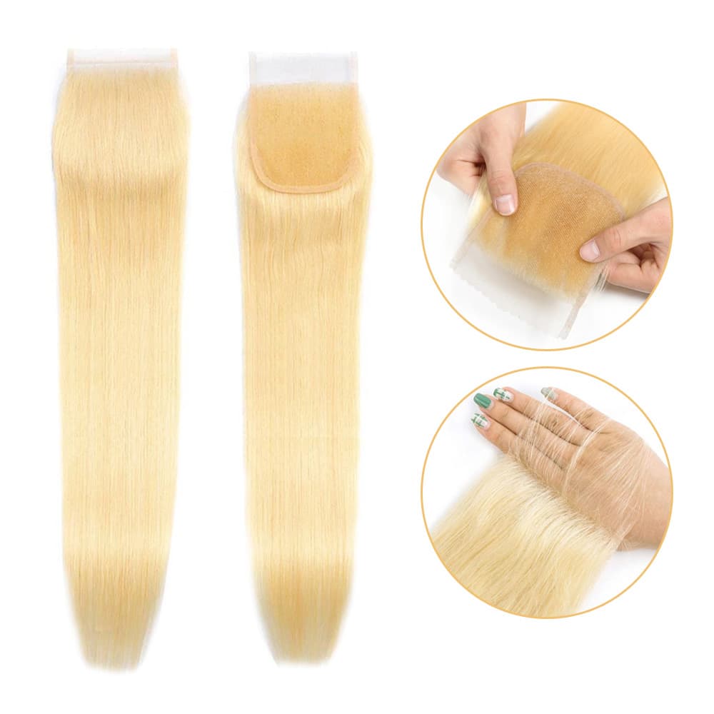 Peruk Tepesi Platin Renk (Closure) 18inch