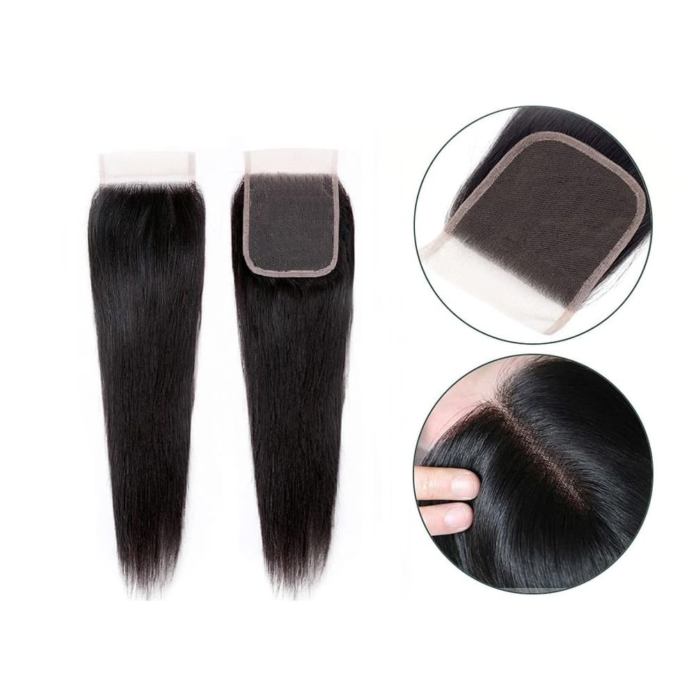 Peruk Tepesi Doğal Renk (Closure) 10inch